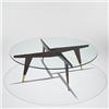 Image 1 : Gio Ponti.  coffee table, model #1101. 