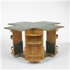 Image 1 : 1940s.  game/bar table.  leather, brass
