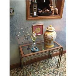 Side Table and Contents