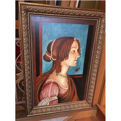 Portrait of a Woman, Oil on Canvas