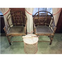 Asian Bamboo Chairs