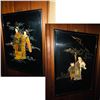 Image 1 : Asian Raised Relief Wall Plaques