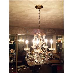 Vintage Crystal Chandelier