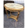 Image 3 : Gold Gilt Marble Top Table