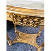 Image 5 : Gold Gilt Marble Top Table