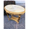 Image 6 : Gold Gilt Marble Top Table
