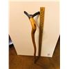 Image 1 : Folk Art Hand Carved Walking Stick