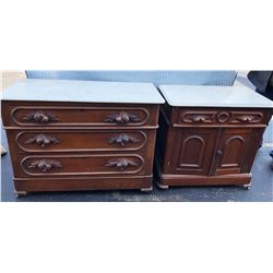 Victorian Ladies Dresser and Commode