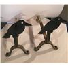 Image 3 : Wrought Iron Andirons