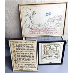 Vintage Swedish Samplers