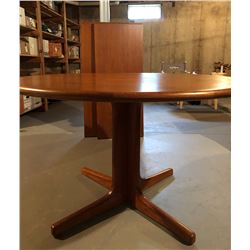 Mid-Century Danish Round Dining Table