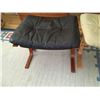 Image 3 : Mid-Century Danish Leather Ottomans
