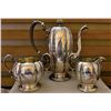 Image 2 : JE Caldwell & Co. Sterling Silver Tea Set