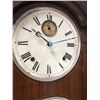 Image 3 : Fashion Double Dial Walnut Calendar Shelf Clock