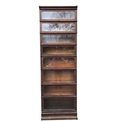 Oak Barrister Bookcase