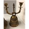 Image 4 : 3 Piece French Bronze Clock Mantel Set