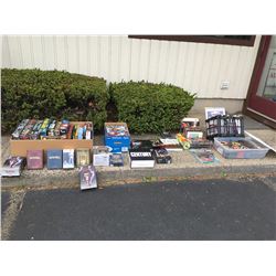 Estate Lot Games, Collector’s Cards, Books, etc.