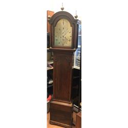 Early English Grandfather Clock