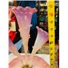 Image 7 : Victorian Cranberry Opalescent Epergne