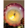 Image 9 : Victorian Cranberry Opalescent Epergne