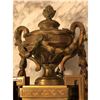 Image 9 : French Bronze Cartel Clock