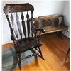 Image 1 : Commemorative Bench and Rocking Chair
