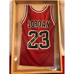 Michael Jordan Autographed Jersey