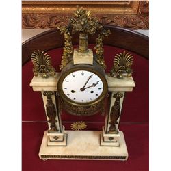 French Portico Clock