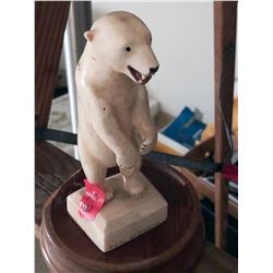 Paul Nattanguk Carved Bear