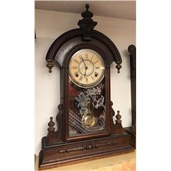 Ansonia Walnut Parlor Clock