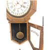 Image 2 : Consort, Wm. Gilbert Oak Wall Regulator Clock