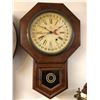 Image 1 : Terry Clock Co. Calendar Regulator Clock