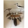 Image 1 : Hand Carved Wooden Bird Estate Collection