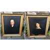 Image 1 : 2 Matching Folk Art Period Portraits