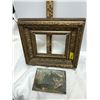 Image 1 : Vintage Painting in Ornate Gold Gilt Frame