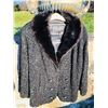 Image 1 : Persian Lamb Coat with Mink Collar
