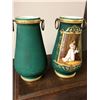 Image 7 : Pair of Old Paris Portrait Vases