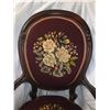 Image 2 : Needlepoint Victorian Gentlemen's Chair