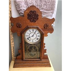 E. Ingraham Co. Gingerbread Clock