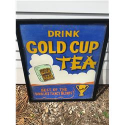 Early Gold Cup Tea Advertising