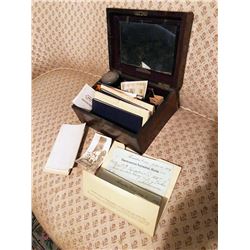 Rosewood Victorian Travel Box