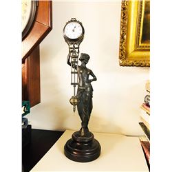 Art Nouveau Swinger Clock