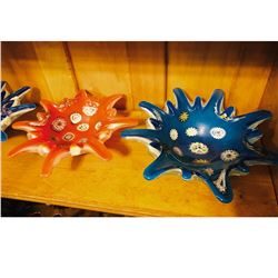 4 Art Glass Bowls
