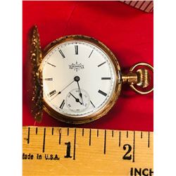 14kt Gold Elgin Ladies Pocket Watch