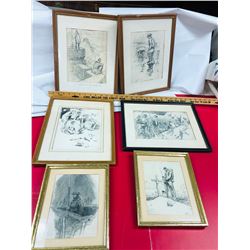 6 Herbert Morton Stoops Illustrations