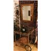 Image 1 : Tea Cart and Mirror