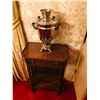 Russian Samovar and Side Table