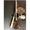 Image 2 : Sterliing Silver Candle Holders, Serving Set