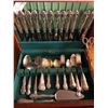 Image 1 : Gorham Silverplate Flatware Set