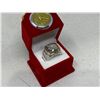 Image 2 : Gents Silver tanzeniteGemstone dress ring